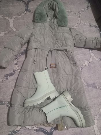 doudoune longue de mode