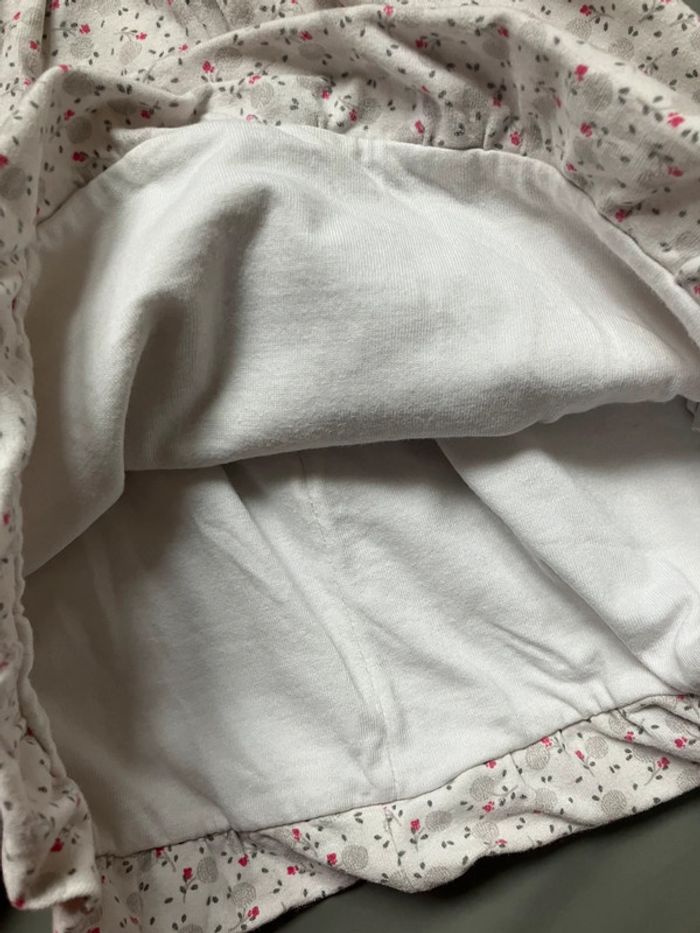 Ensemble chaud robe salopette rose + tunique Sergent Major 6 mois - photo numéro 7
