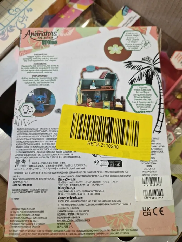 D216 - lot de 7 articles disney. poupées et figurines valeur environ 197€ - photo numéro 8