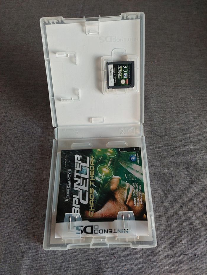 Jeu nintendo ds splinter cell - photo numéro 3