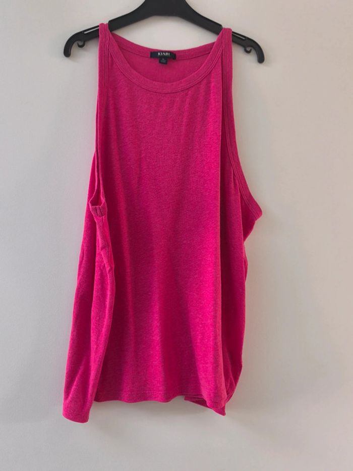 Débardeur rose fushia XL