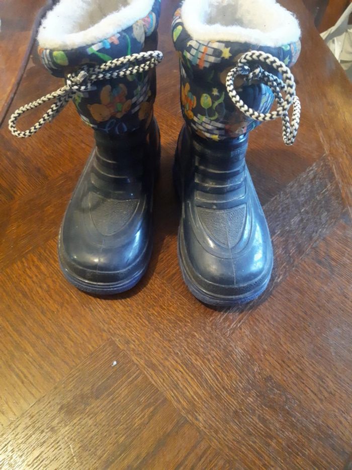Bottes de pluie/ski taille 25