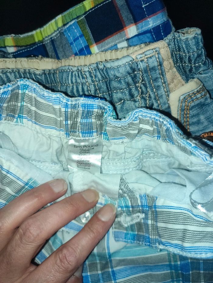 Lot short + 1 maillot de bain 12 mois - photo numéro 9