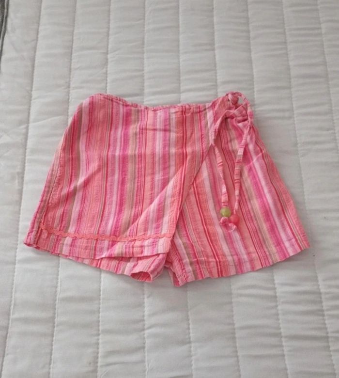 Short jupe fillette