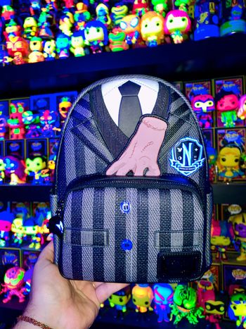 Wednesday Nevermore Academy Cosplay Mini Backpack Loungefly