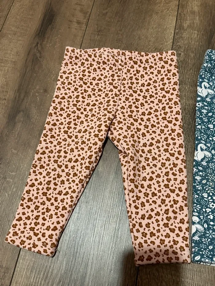 2 Leggings chaud 18 mois 80cm Sergent Major - photo numéro 3
