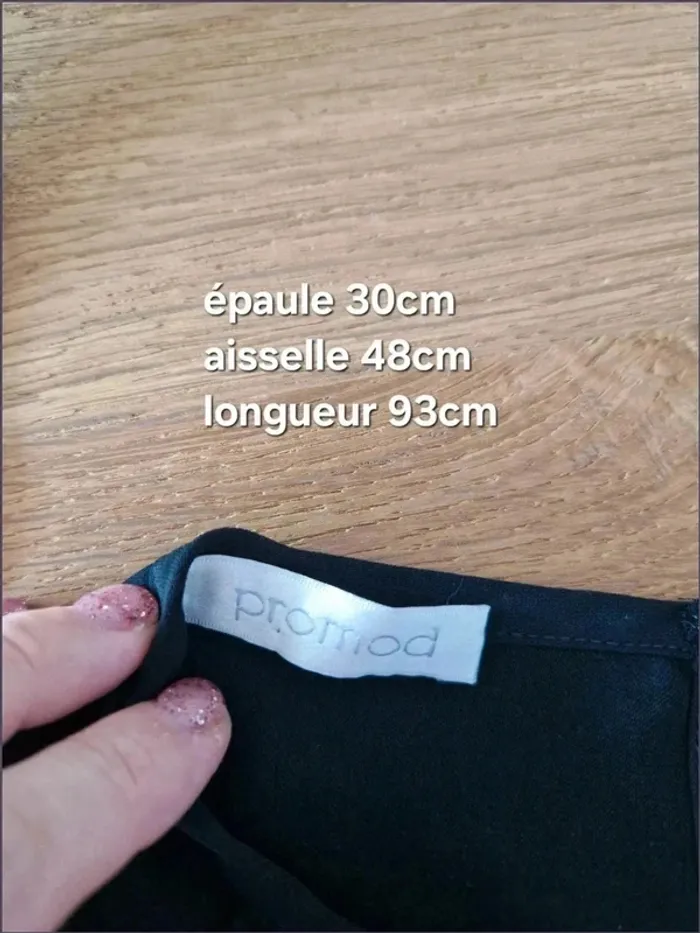 Robe noire - Taille 38 - Promod - photo numéro 7