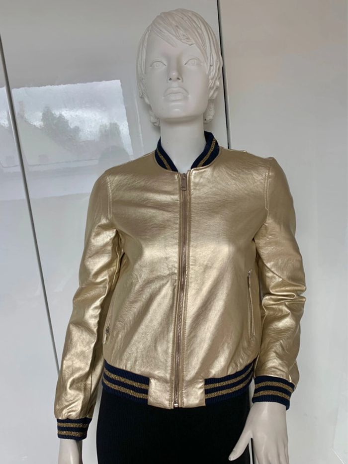 bombers irisée doré - photo numéro 2