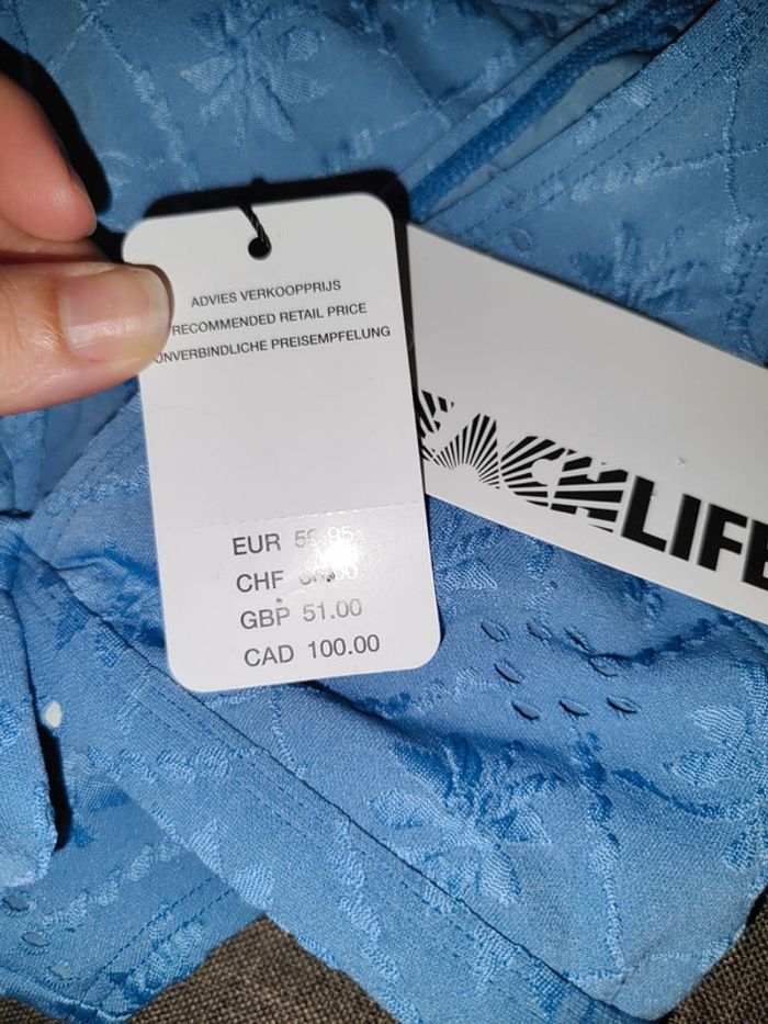 Maillot 2 pièces bleu 8/10 ans beachlife - photo numéro 3