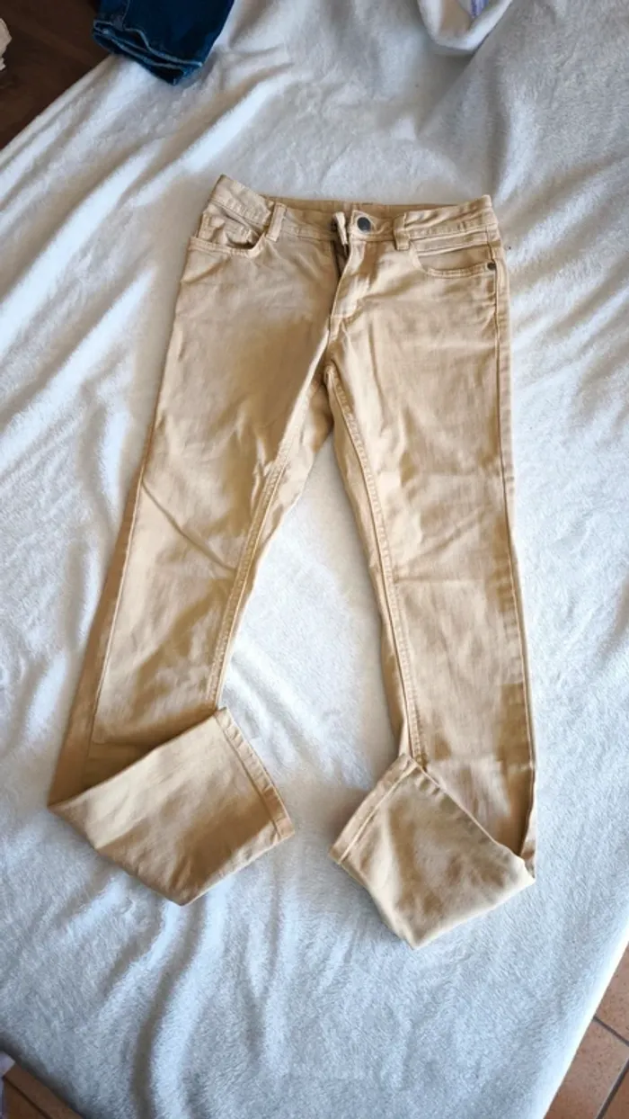 Jeans beige - photo numéro 4