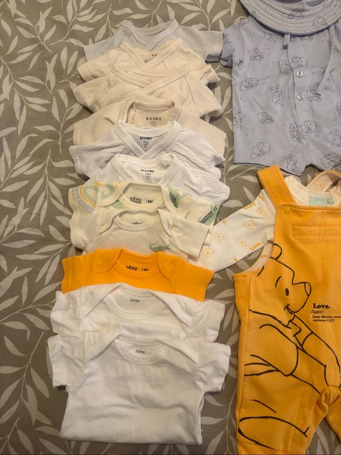 Vends un lot complet vêtements bébé garçon – taille 1 mois (50/56) - photo numéro 4
