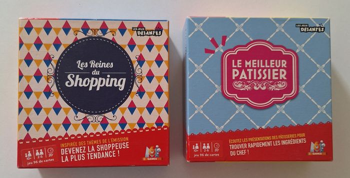 Lot de deux jeux de société d'émissions de M6