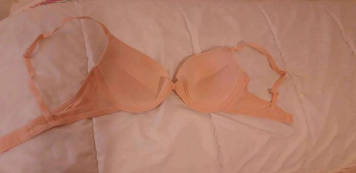 Soutien gorge rose rembourré  T90C - photo numéro 3