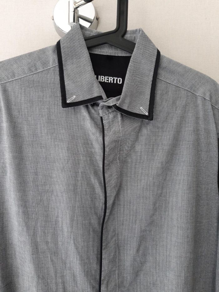 Chemise grise Liberto Taille L - photo numéro 2