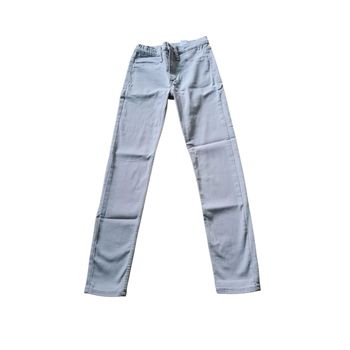 jean pantalon tregging gris fille 8/9 ans