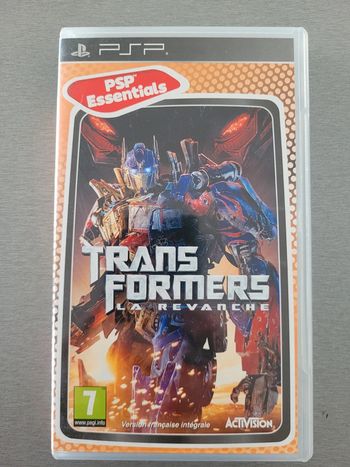 Jeux vidéo PSP transformers la revanche