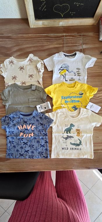 Lot t-shirt 3 mois