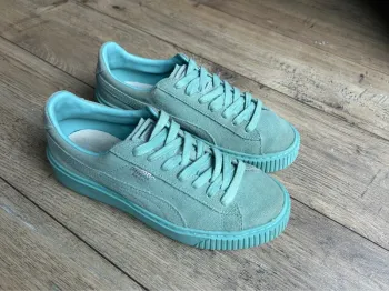Baskets turquoises Puma femme 38 Tbe