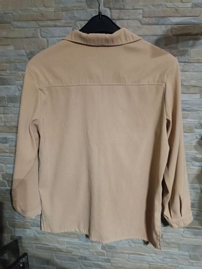 Sur-chemise beige 44 - photo numéro 3