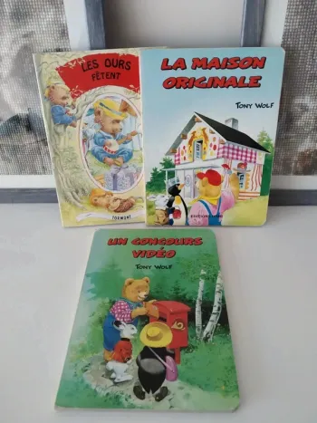 📚 3 livres des aventures des ourses