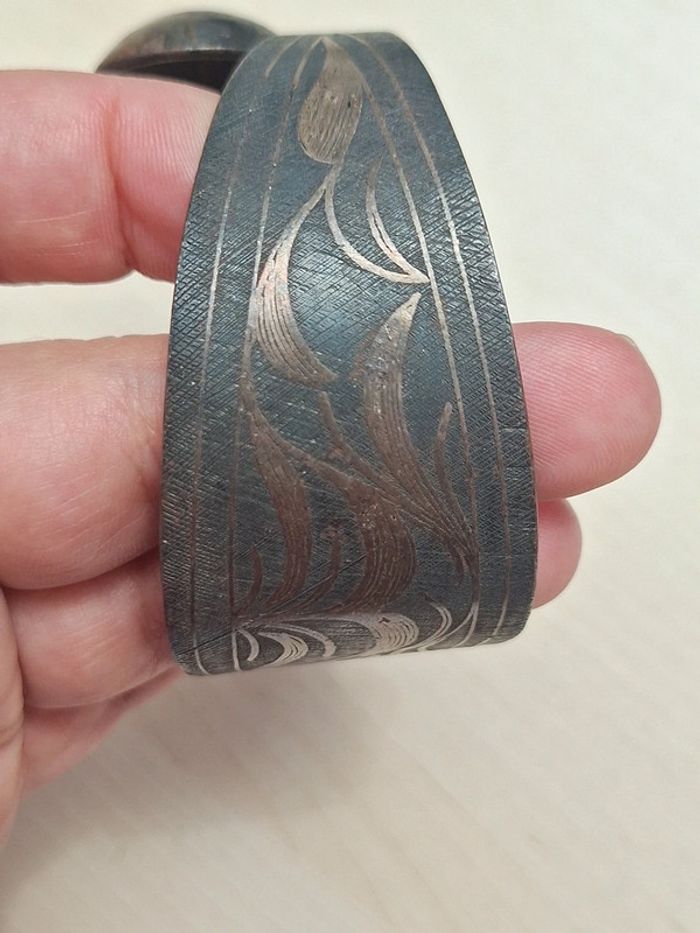 💎 Élégant bracelet en bois sculpté 💎 - photo numéro 8