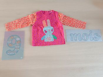 t-shirt manche longue 9 mois