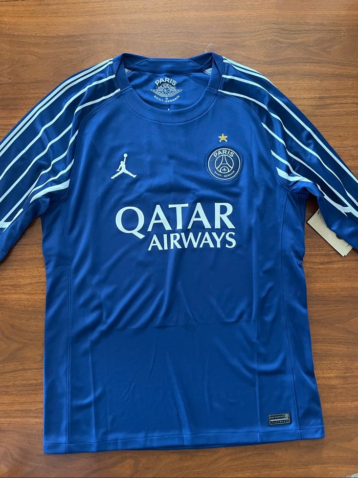 Maillot Collector Fourth PSG Jordan Dri-Fit 24/25 Champions of Europe Paris M