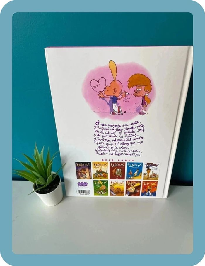 BD bande dessinée titeuf tome 10 Nadia se marie - photo numéro 2