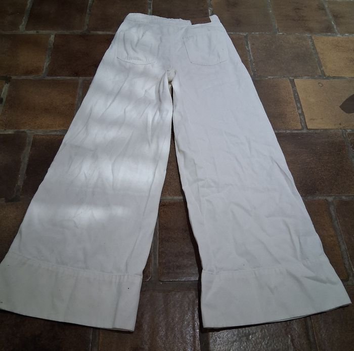 Pantalon jambes extra larges taille 34 kiabi - photo numéro 2