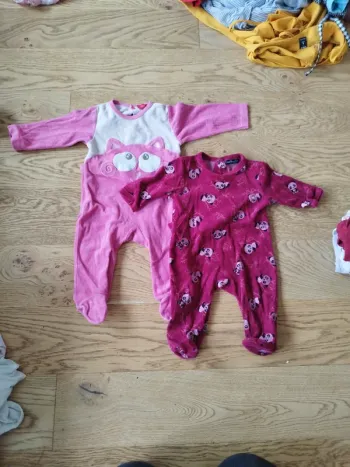 Lots pyjamas velours
