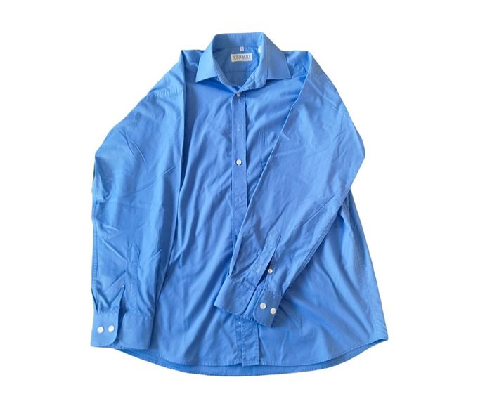 Chemise homme bleu vintage | Louis Féraud | M - photo numéro 2