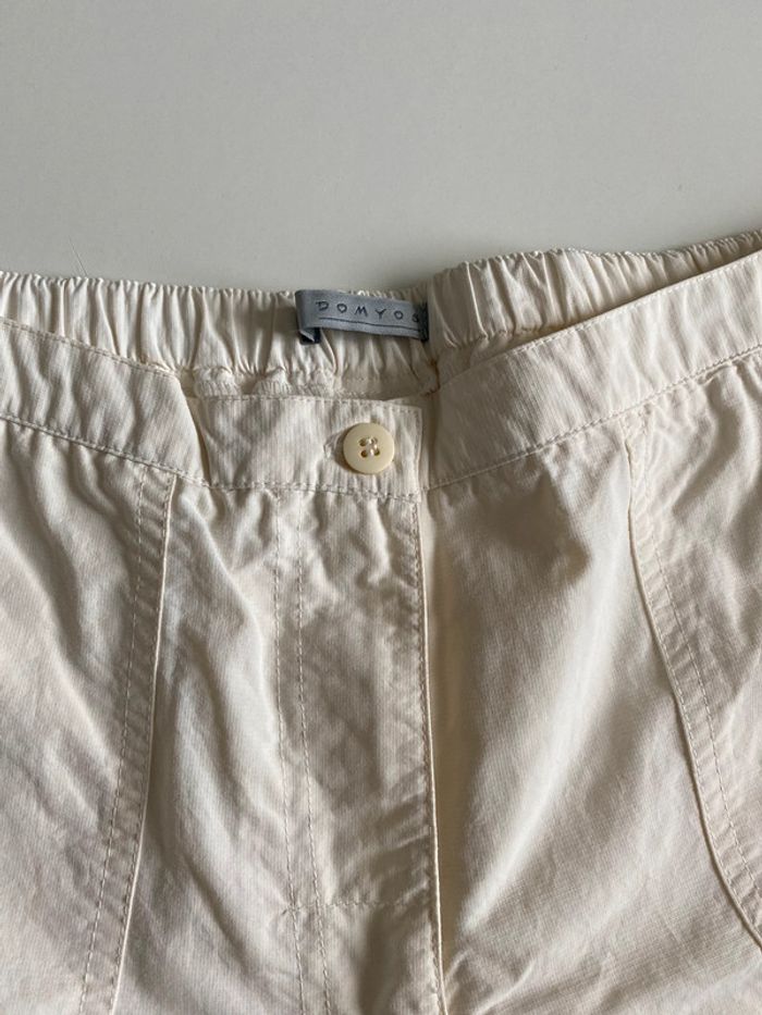 Short en Domyos tissu très léger crème taille 42 - photo numéro 2