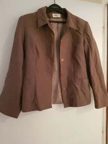 Veste marron Caroll, taille 42