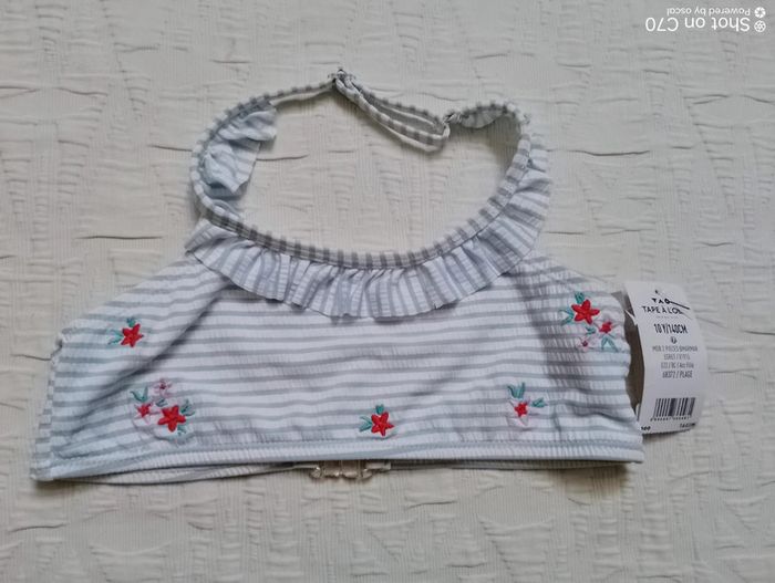 Tape a l'oeil haut maillot bain 10 ans