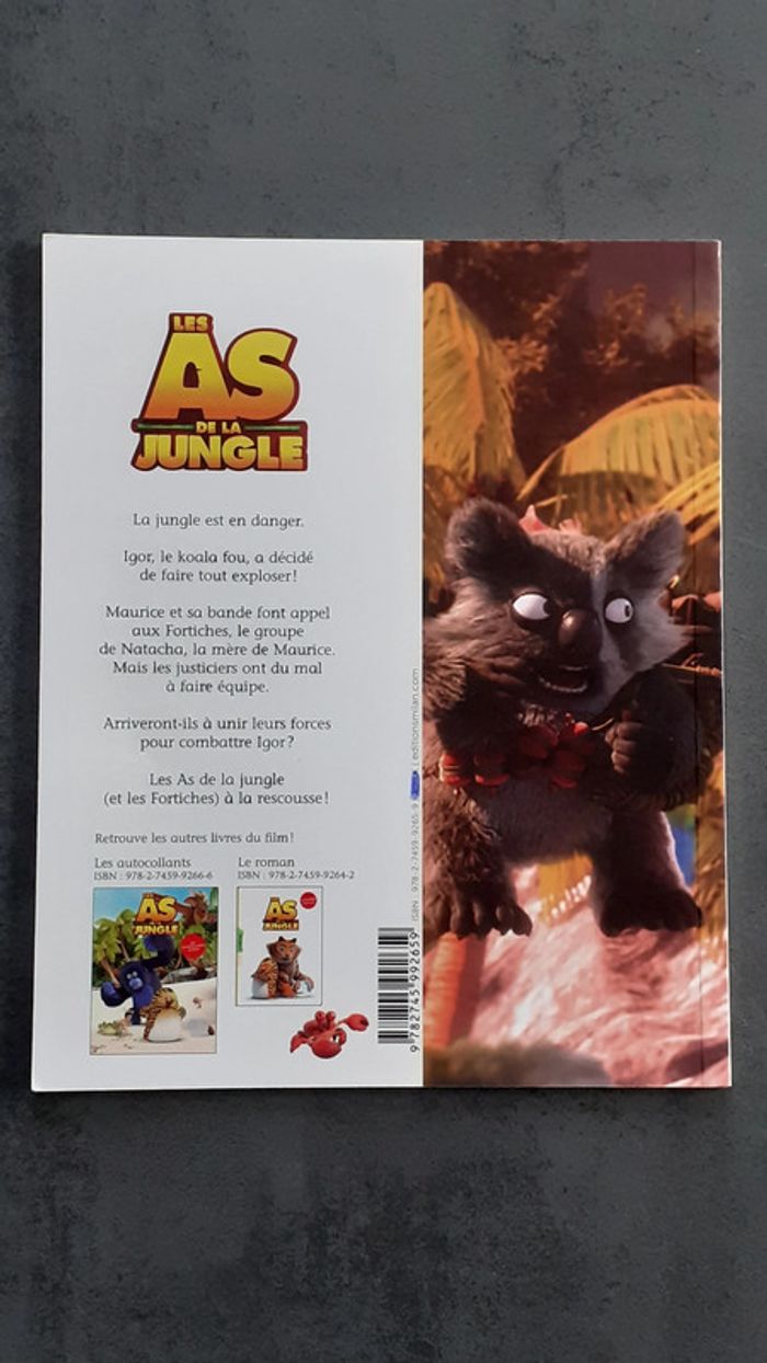 Livre les as de la jungle - photo numéro 2