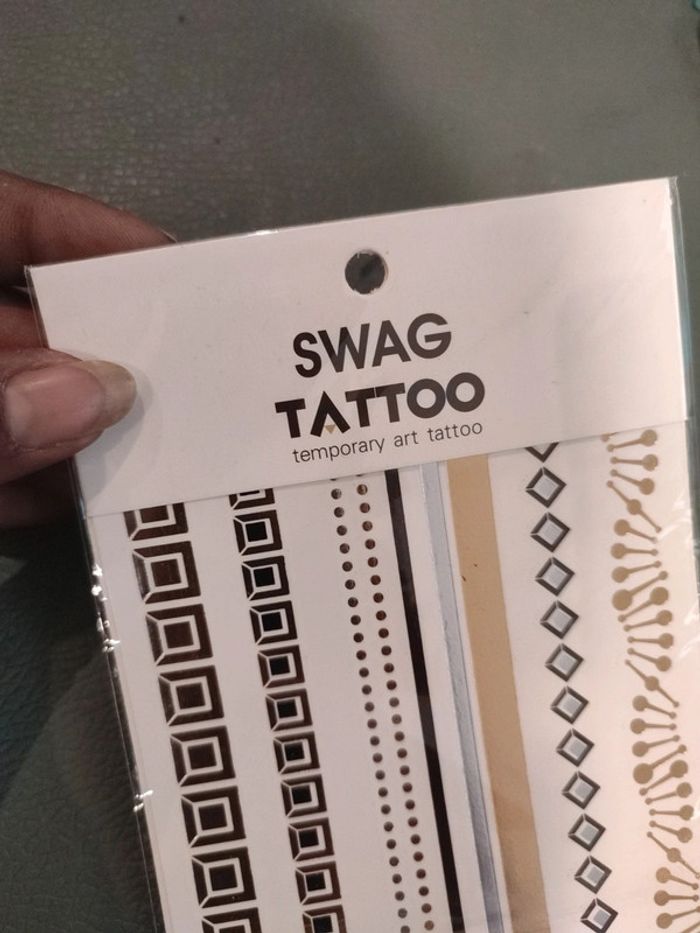 Plaquette de tatouage temporaire - photo numéro 2