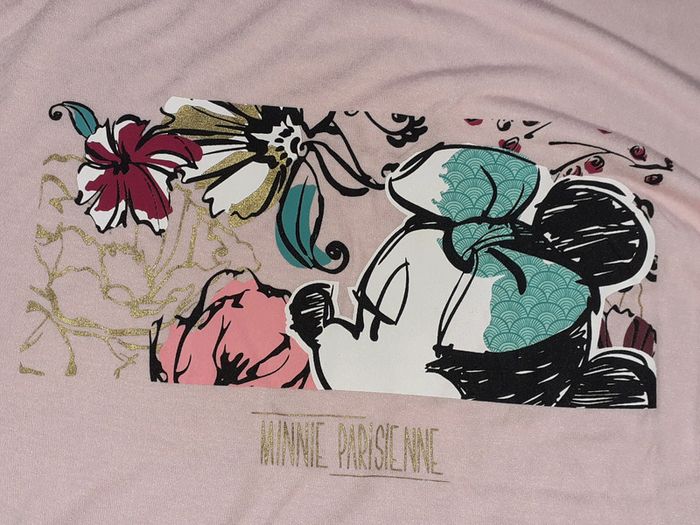 Tee shirt minnie parisienne S - photo numéro 2
