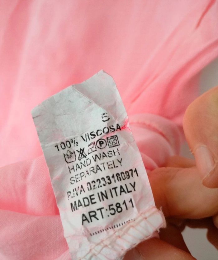Tunique fluide rose Made In Italy - photo numéro 4