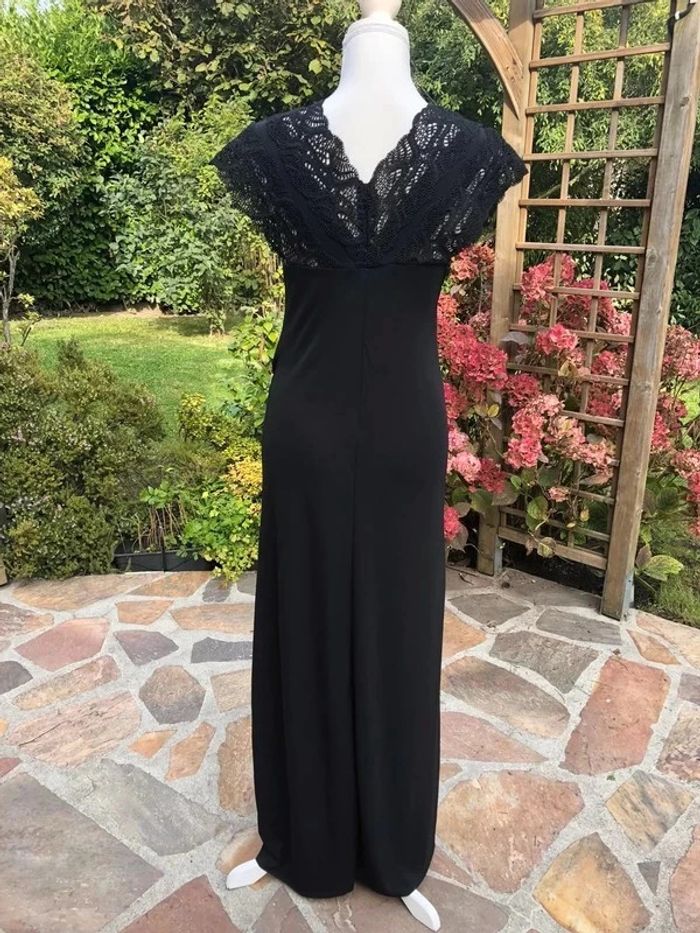 Robe Zara neuve longue noir taille S - photo numéro 7