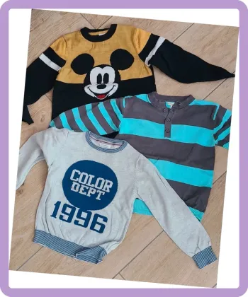 Lot de pulls 6 ans