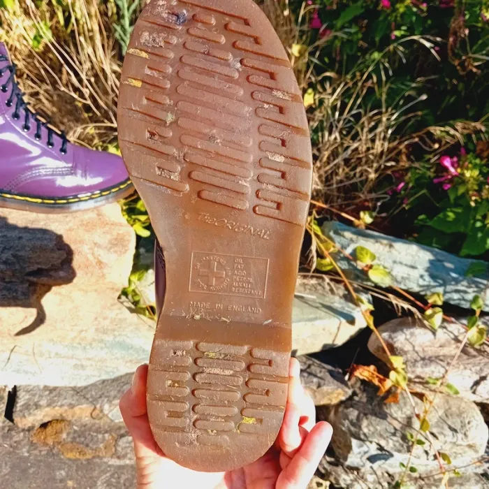 Dr. Martens made in England violet UK6 39 - photo numéro 9