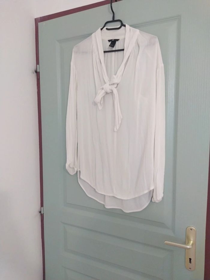 Blouse longue H&M taille 34 (taille grand) - photo numéro 3