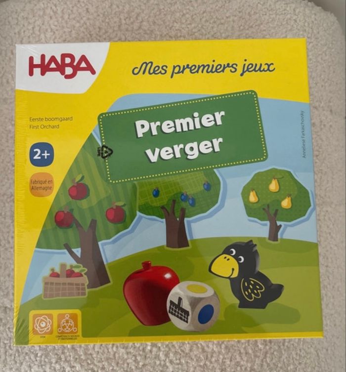 Jeu premier verger de chez Haba