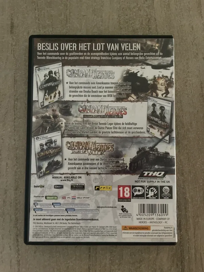 Jeu PC Company of Heroes Anthology - photo numéro 2