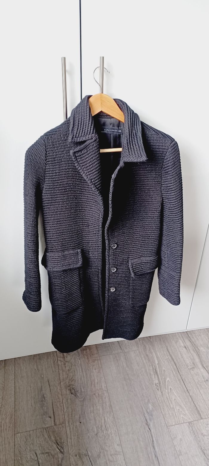 Manteau veste longue femme taille xs Zara woman - photo numéro 2