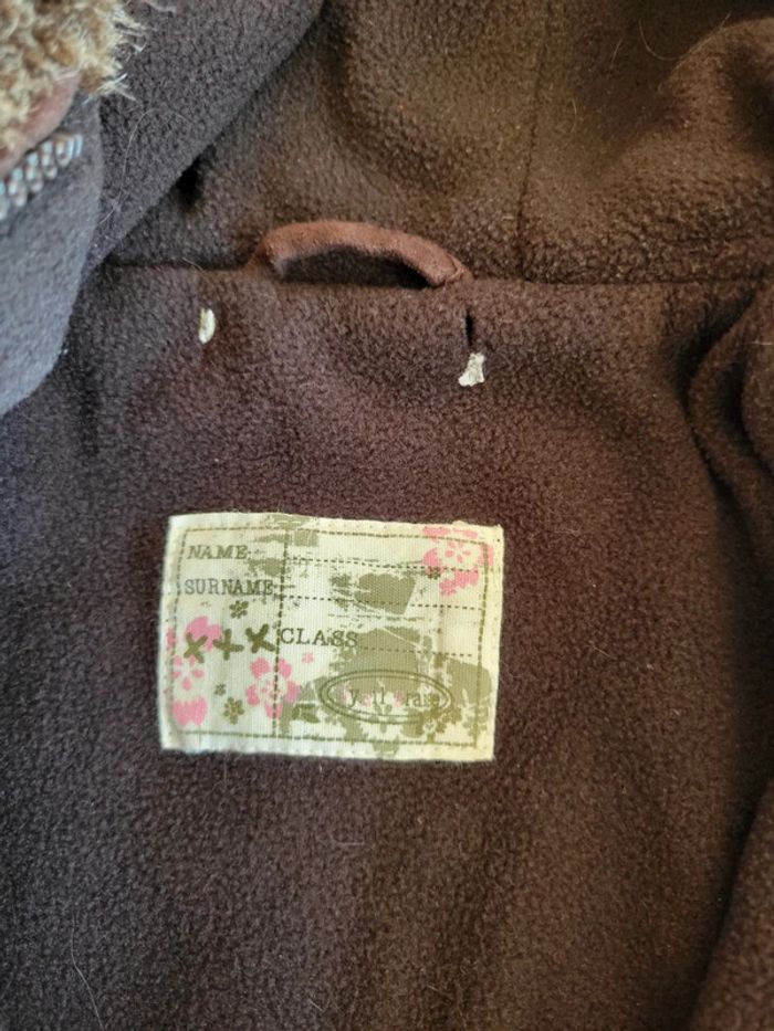 Manteau chaud fille 4ans la halle - photo numéro 4