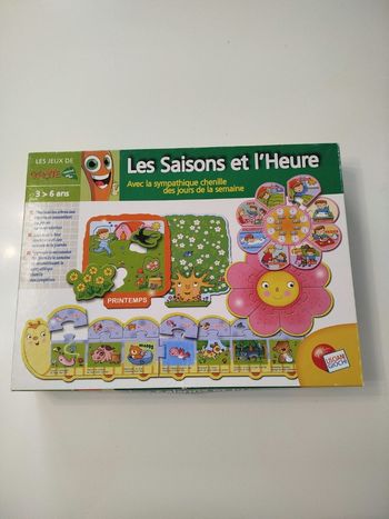 Puzzle les saisons et les heures