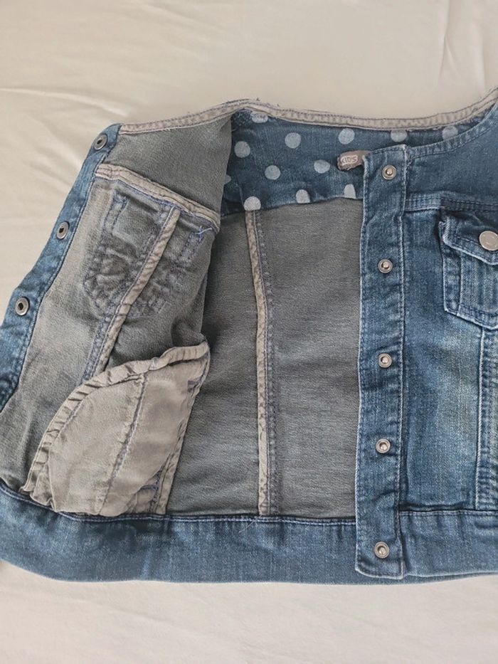 Veste en jean fille 3 ans - photo numéro 4