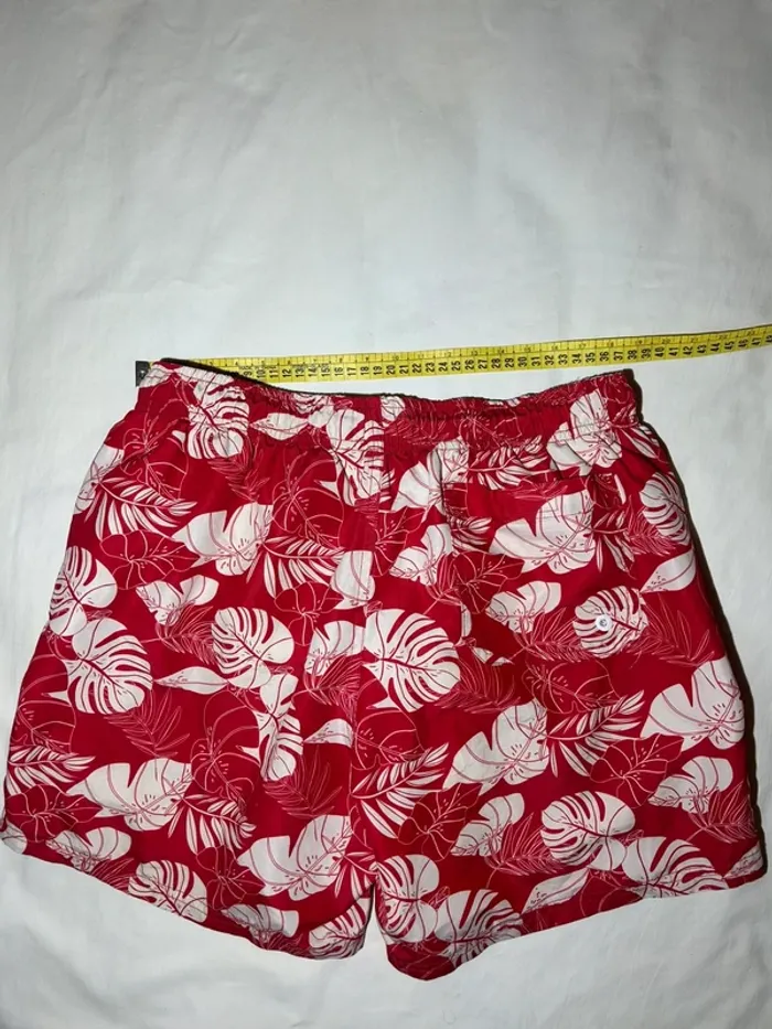 Short maillot de bain rouge - photo numéro 6