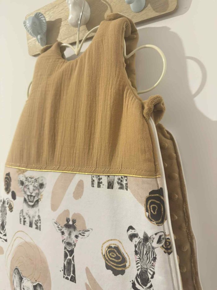 Gigoteuse hiver savane caramel naissance/6 mois - photo numéro 3